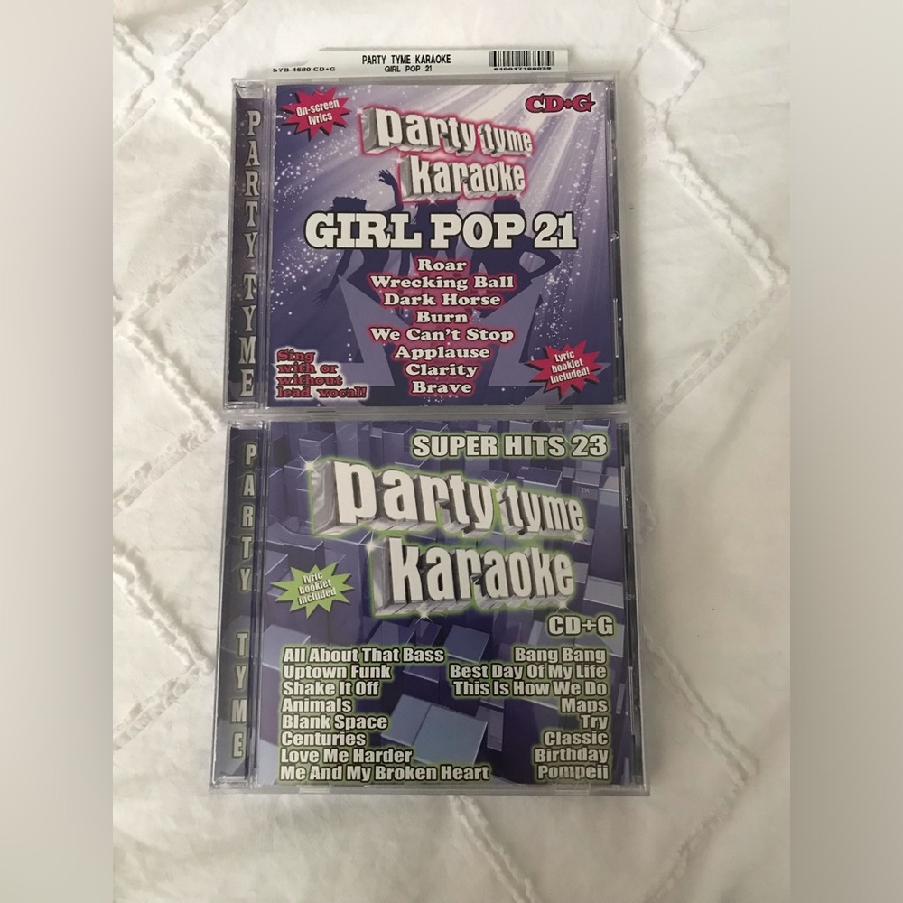 Party Tyme Karaoke CD Set